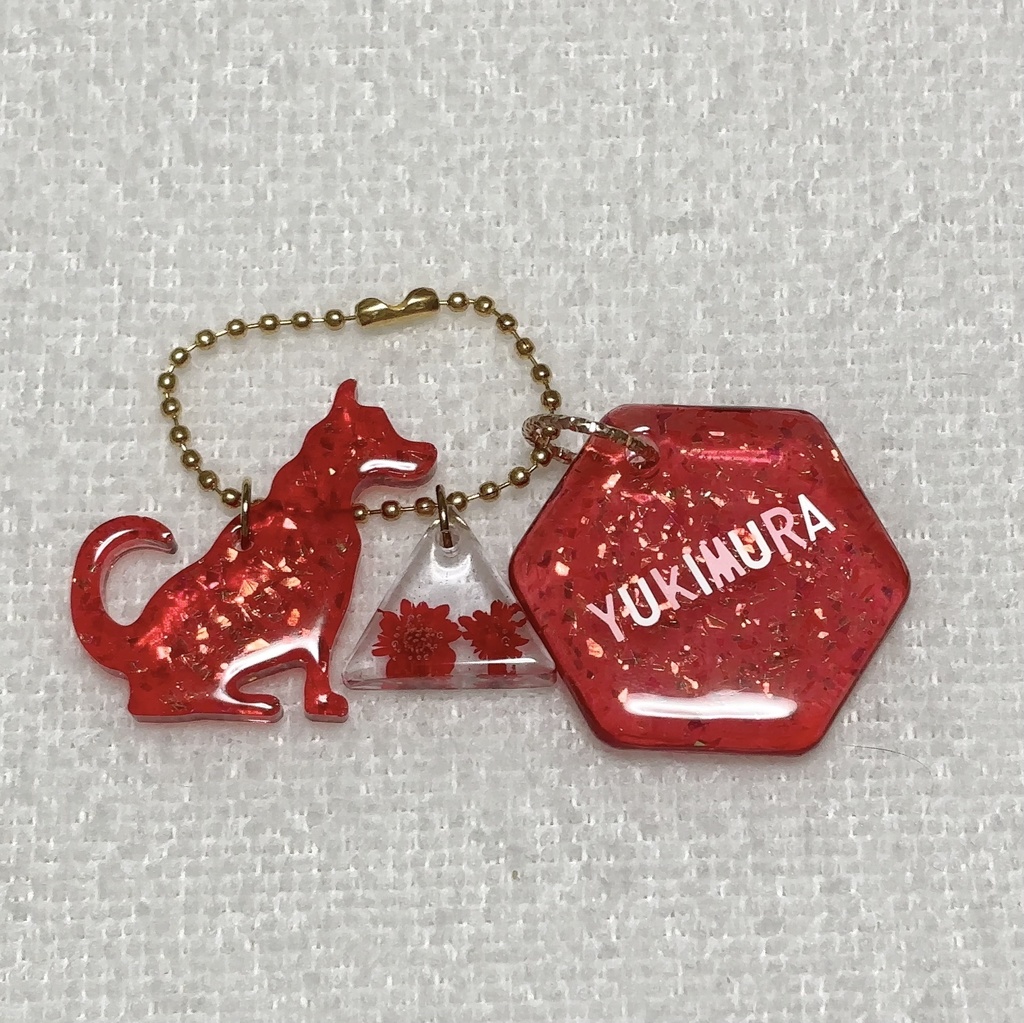 イケメン戦国 二次創作 幸村と村正のバッグチャーム