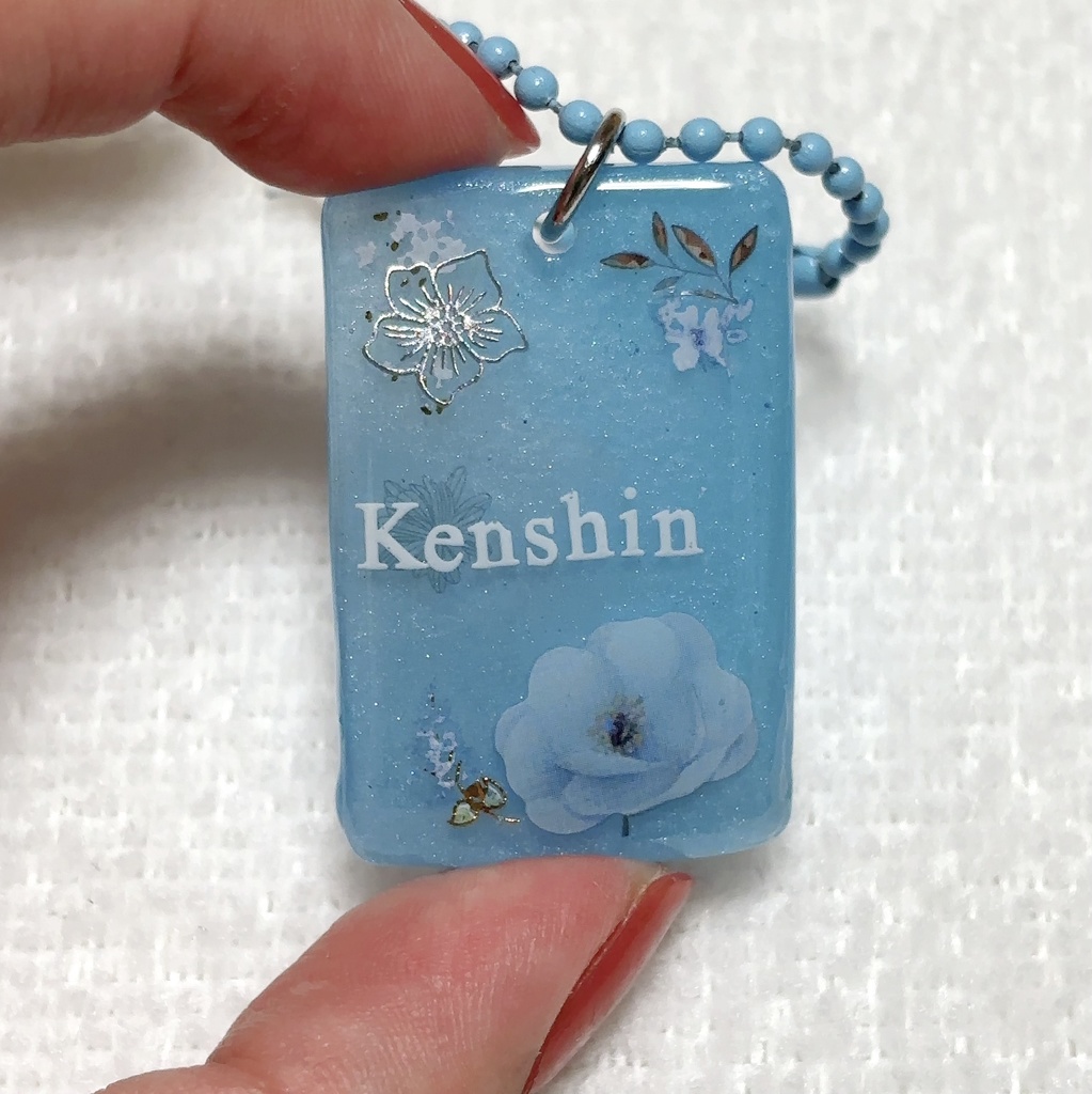 イケメン戦国 上杉謙信 ネームタグキーホルダー