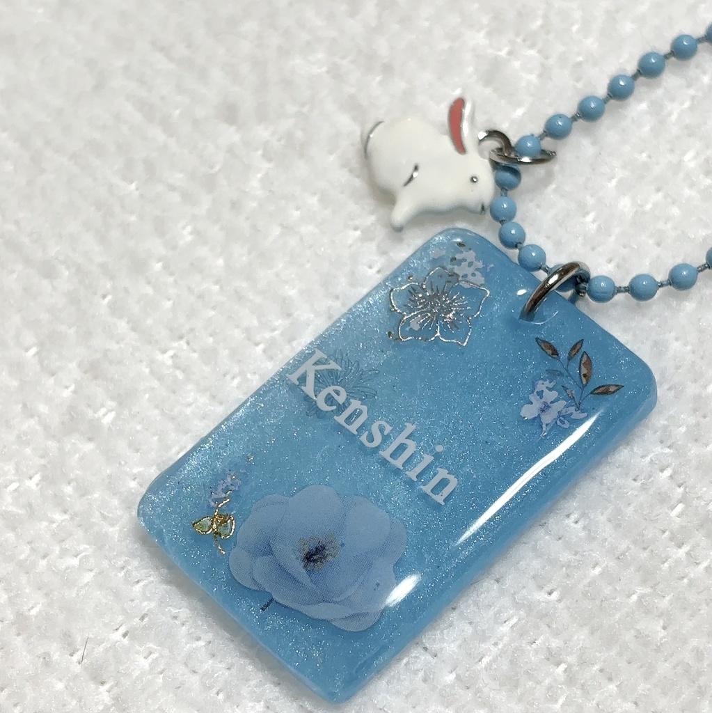 イケメン戦国 上杉謙信 ネームタグキーホルダー