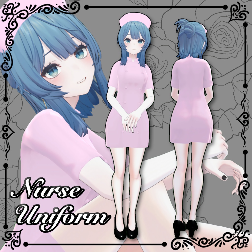 まるぼでぃ対応 Doctor and Nurse Uniform + Doctor Set #MARUBODY