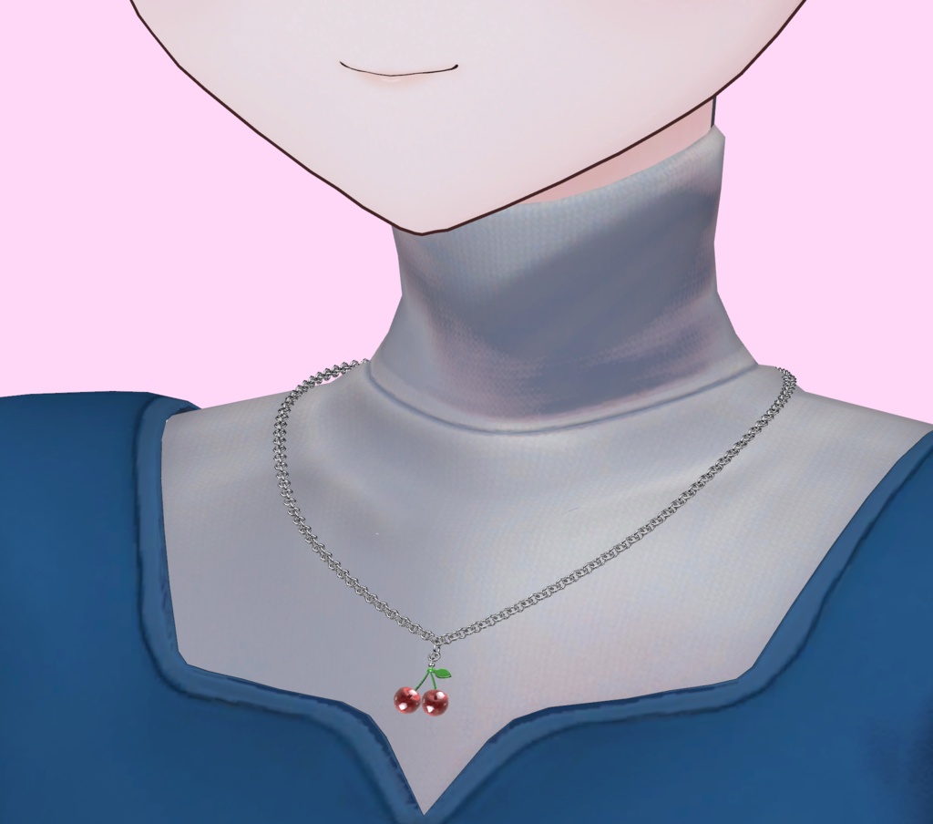 チェリーネックレス Cherry Necklace(VRChat想定)