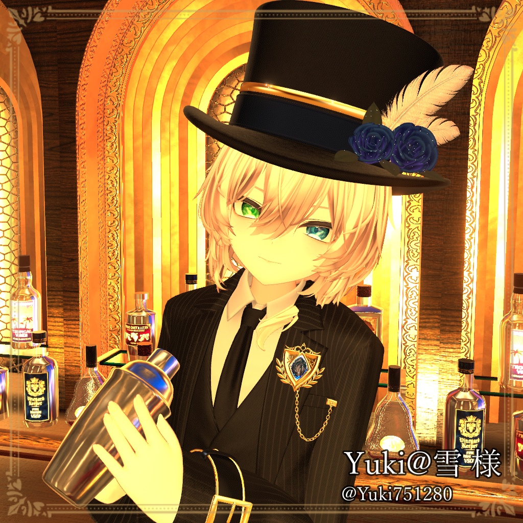 💖1日限定超ビッグセール開催!💖3D衣装『Noble Tailcoat』【VRChat想定】 #Millenoa