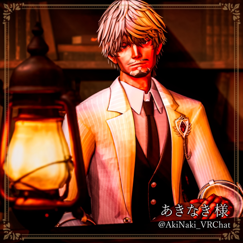 💖1日限定超ビッグセール開催!💖3D衣装『Noble Tailcoat』【VRChat想定】 #Millenoa