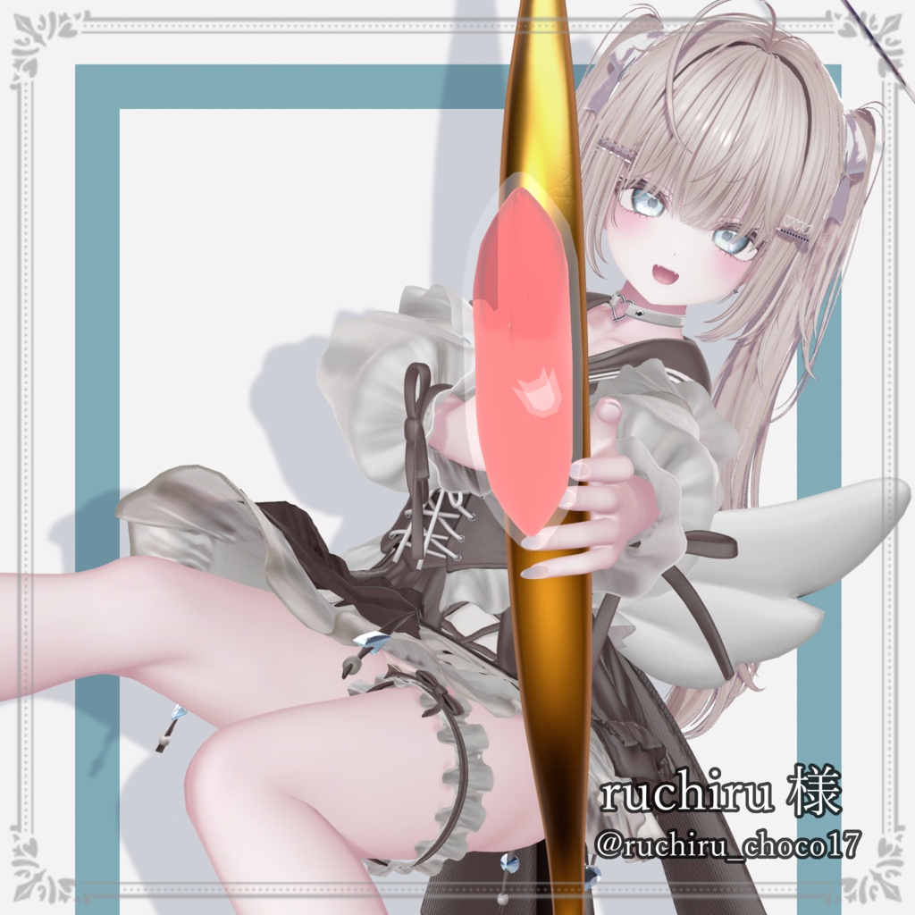 【一日限定超ビッグセール中!💖】弓矢ギミック付き3D衣装『Sailor Cupid』