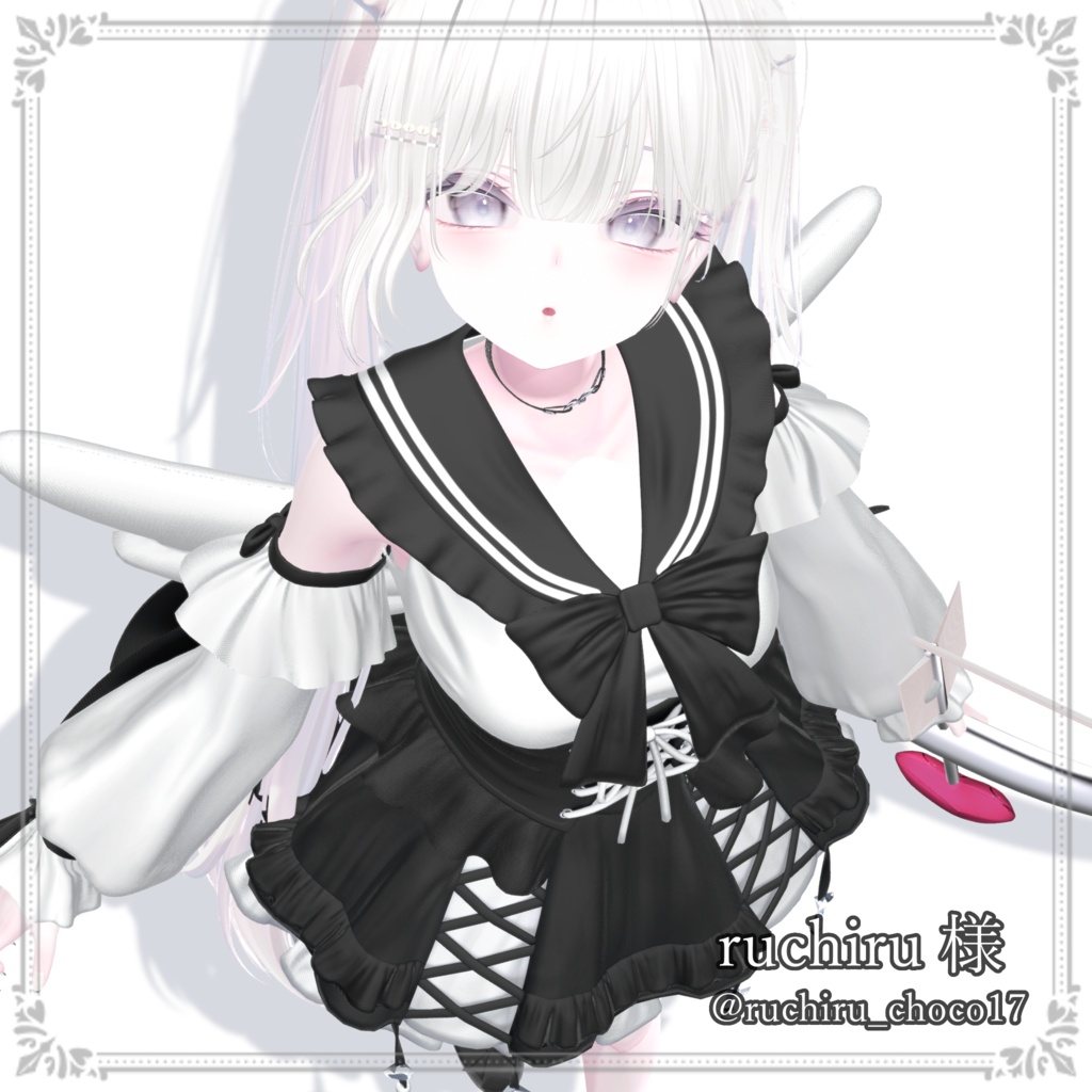 【一日限定超ビッグセール中!💖】弓矢ギミック付き3D衣装『Sailor Cupid』