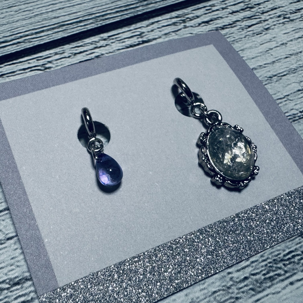 ツイステ/twst ぬい用ノンホールピアス オクタヴィネルマジカルペンimage