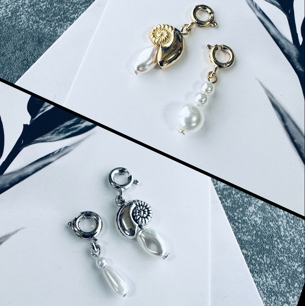 ツイステ/twst ぬい用ノンホールピアス 渚のセレブレイトimage