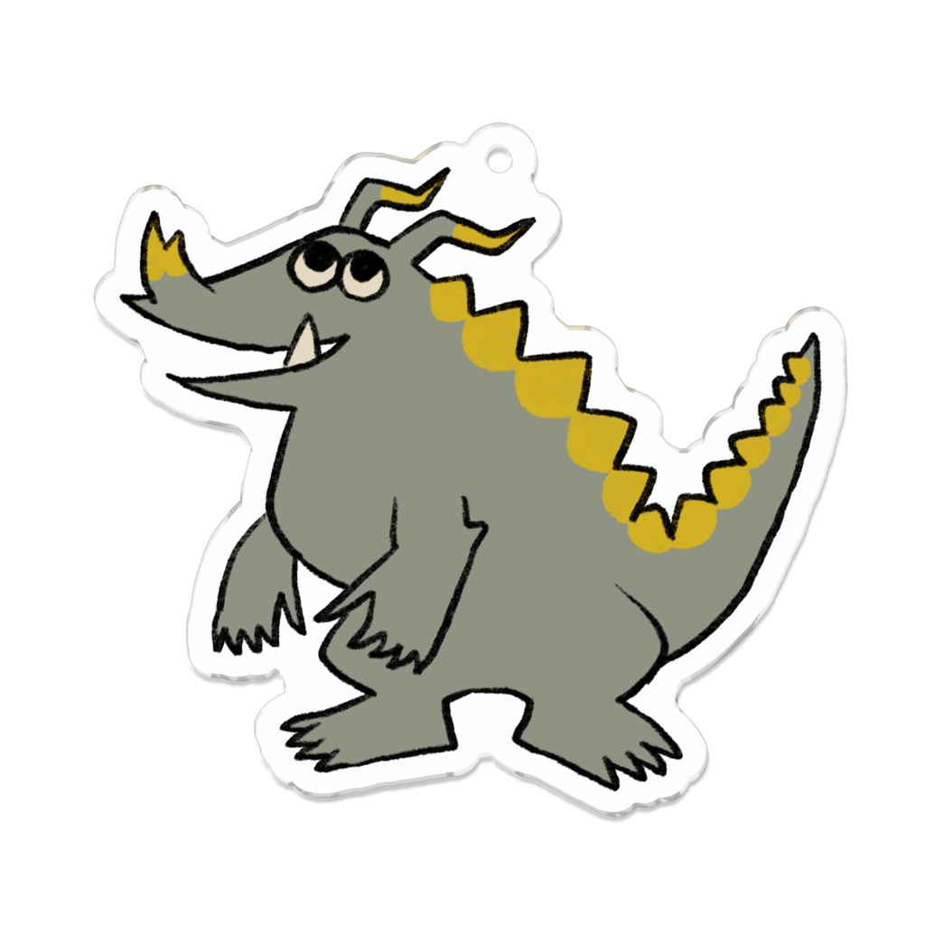 見えてるネロンガアクリルキーホルダー