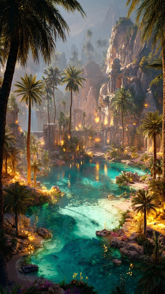 Fantasy Landscape Pack Vol.1 – AIによる幻想的な風景画像集