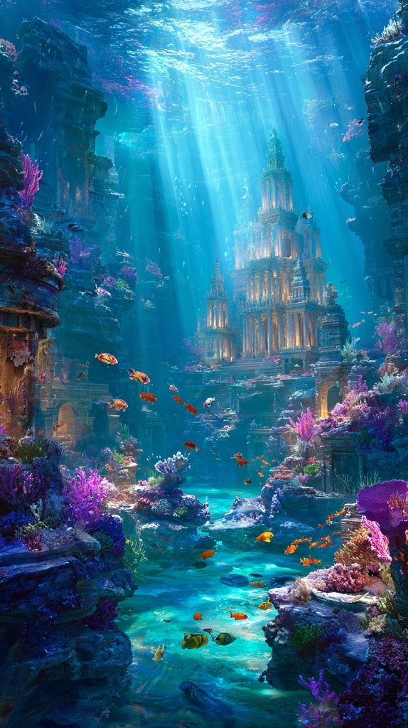 Fantasy Landscape Pack Vol.1 – AIによる幻想的な風景画像集