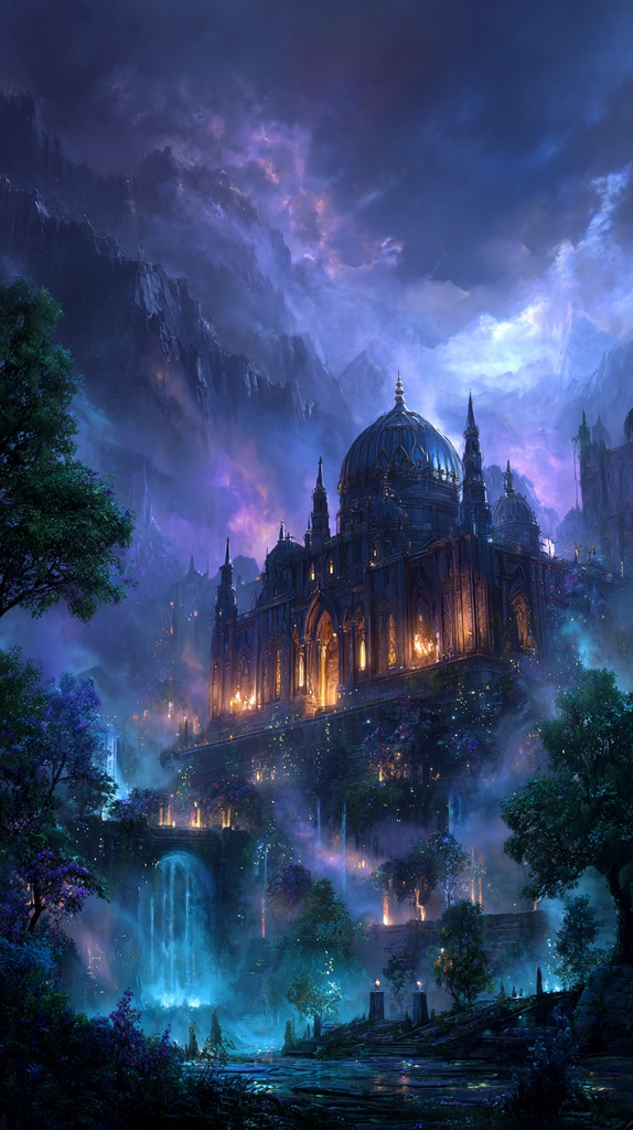 Fantasy Landscape Pack Vol.1 – AIによる幻想的な風景画像集