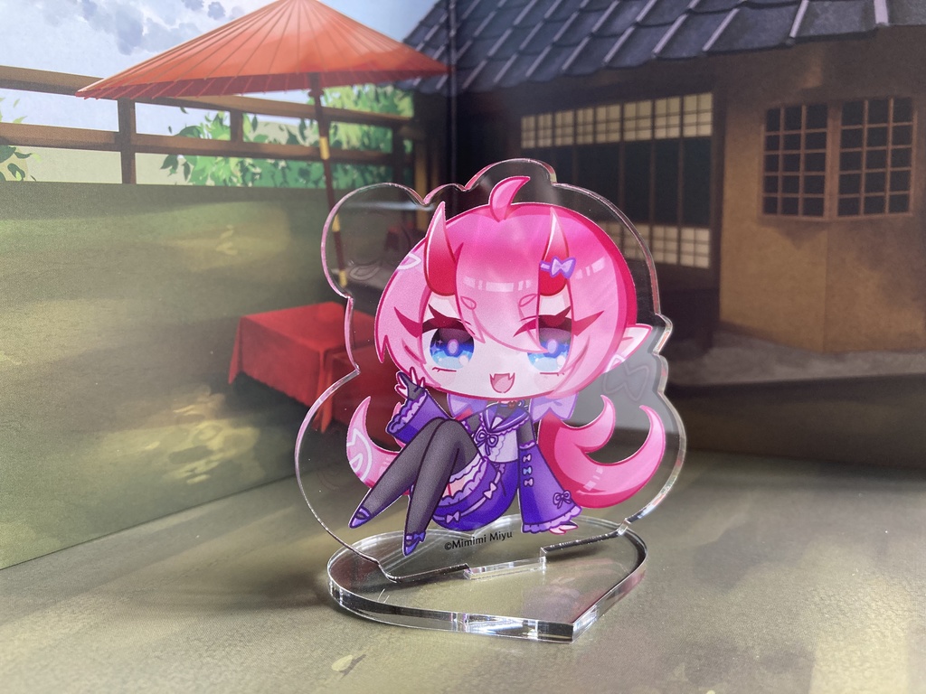 桃鬼紅アクリルスタンド