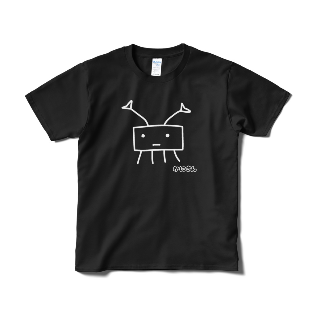 かにさん黒Tシャツ