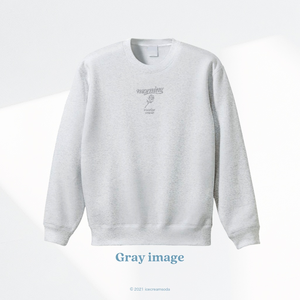 【受注販売~1/12 21:00まで】刺繍トレーナー