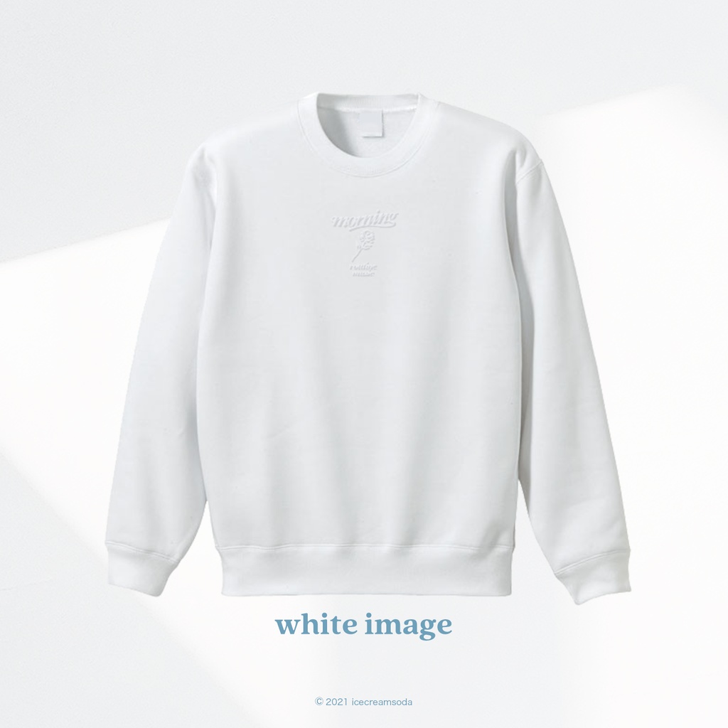 【受注販売~1/12 21:00まで】刺繍トレーナー