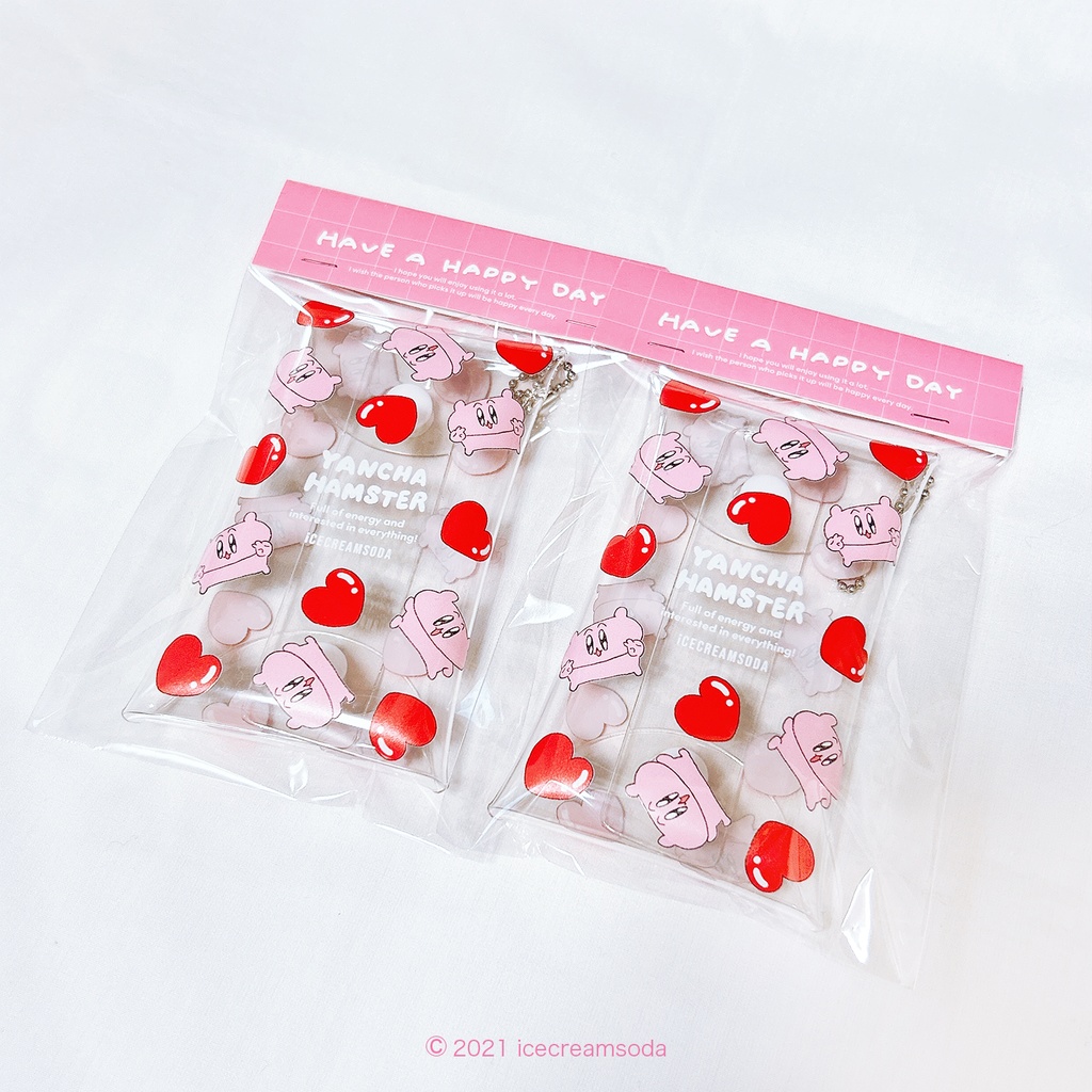 ヤンハムクリアミニポーチ