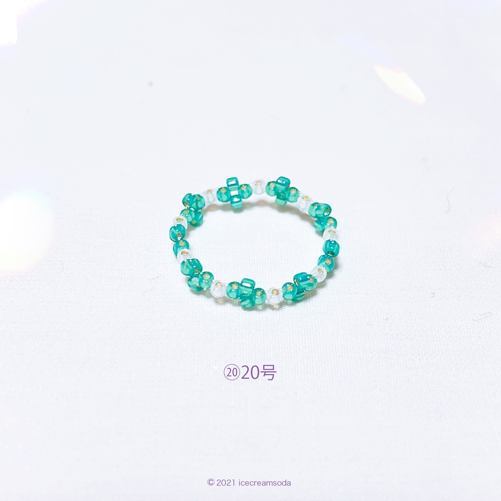 ビーズリング②