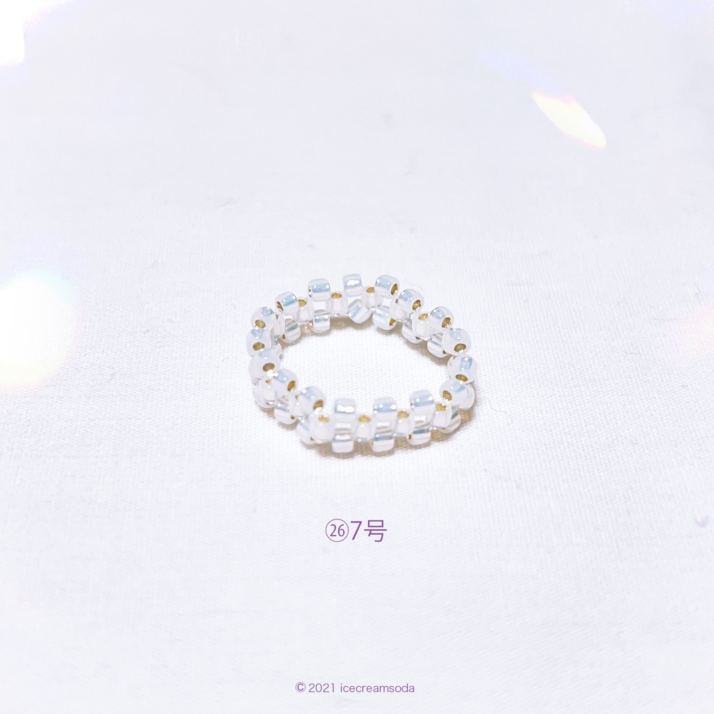 ビーズリング②