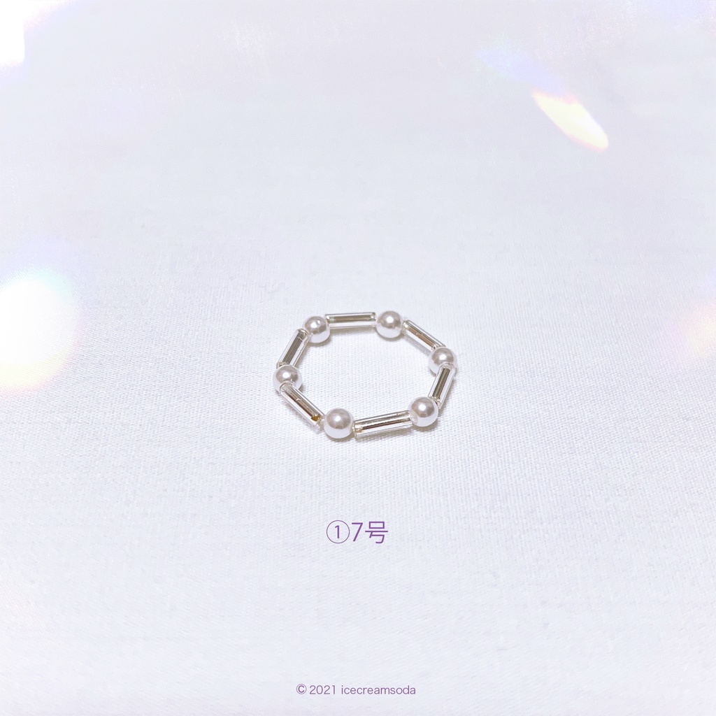 ビーズリング②