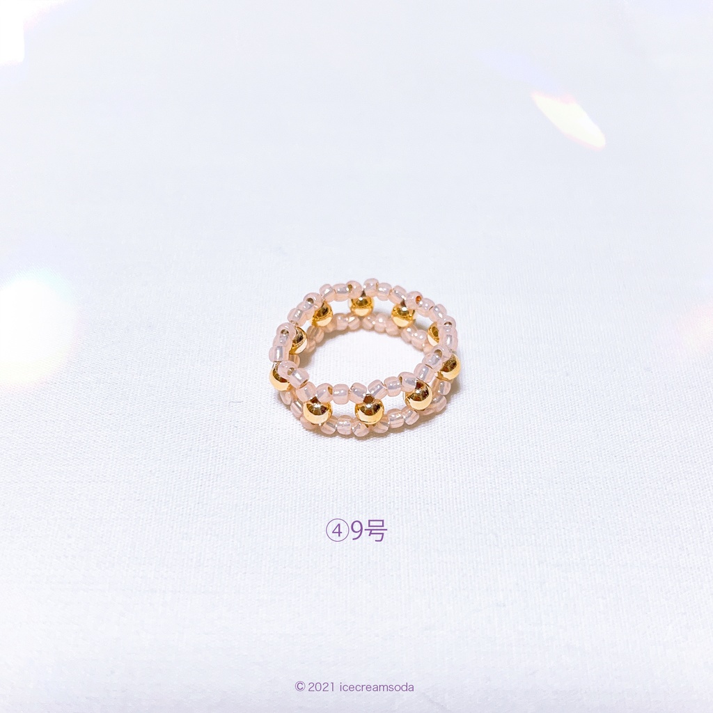 ビーズリング②