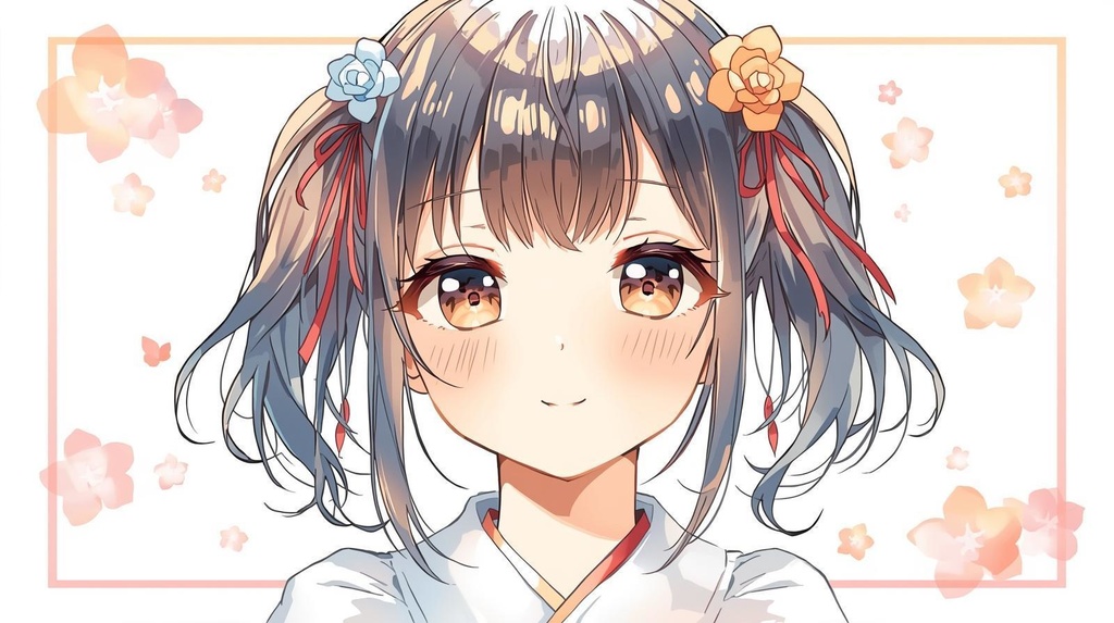 ✨かっこかわいい巫女少女イラスト／Miko Girl Illustration✨