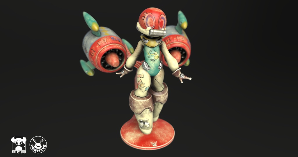 MP-02 spacevalkrie-01(スペースヴァルキリー1号)