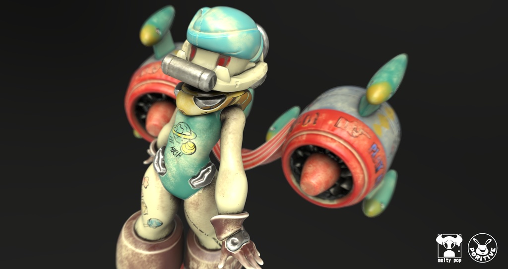 MP-02 spacevalkrie-01(スペースヴァルキリー1号)