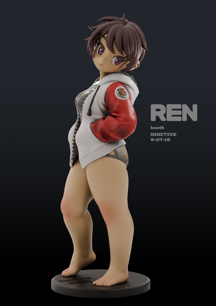 みんな大好きボーイッシュなのに色っぽい下着娘 蓮