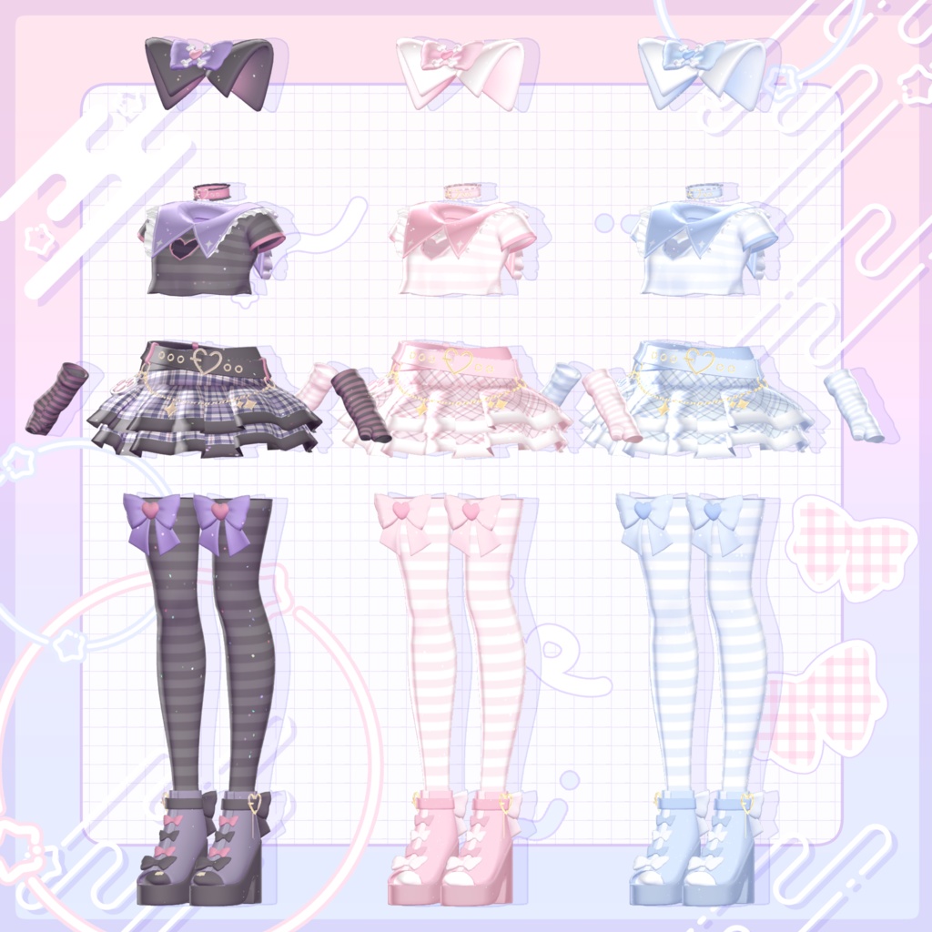 【 セール / SALE中 】4アバター対応 ♡ すぱいしーきゃっと