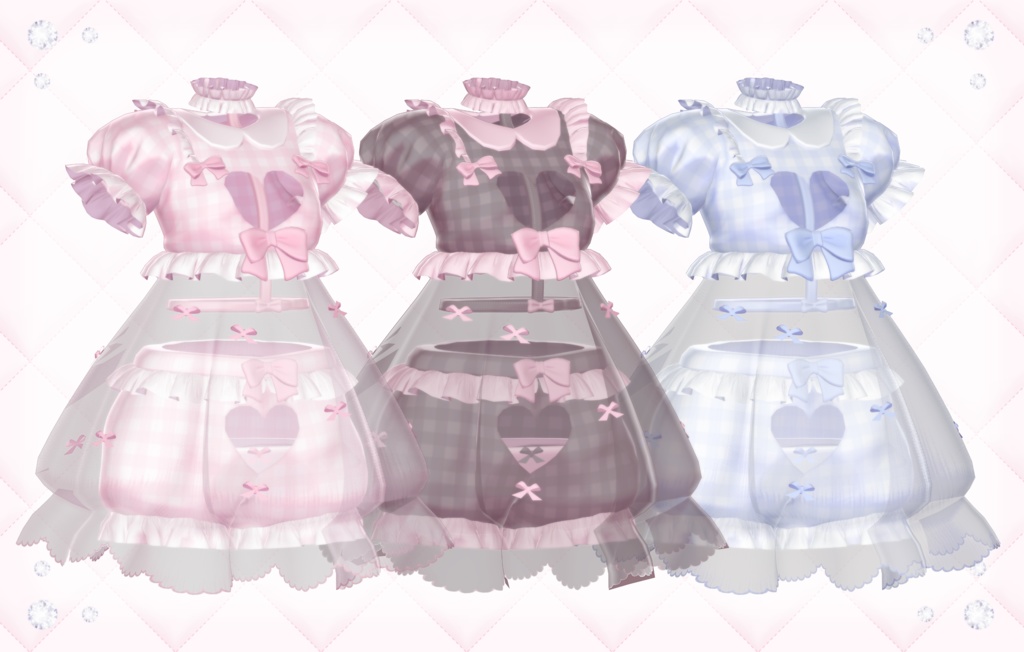 6アバター対応 ♡ Candy Lingerie