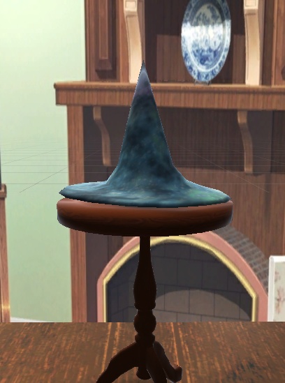 【3D小物】魔女の帽子