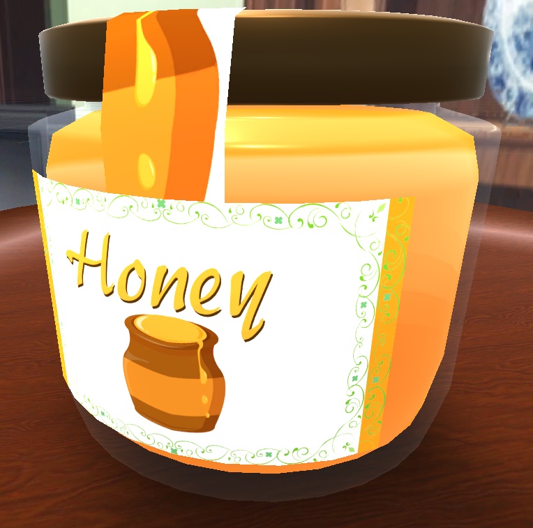 【3D小物】瓶詰ジャム4種セット+オマケ付き