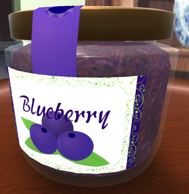 【3D小物】瓶詰ジャム4種セット+オマケ付き