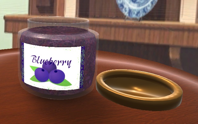 【3D小物】瓶詰ジャム4種セット+オマケ付き