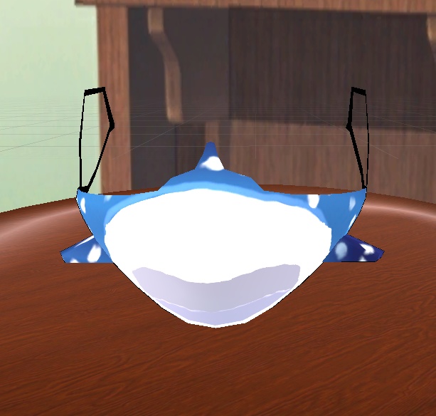 【3D小物】海のいきものマスク(3種)