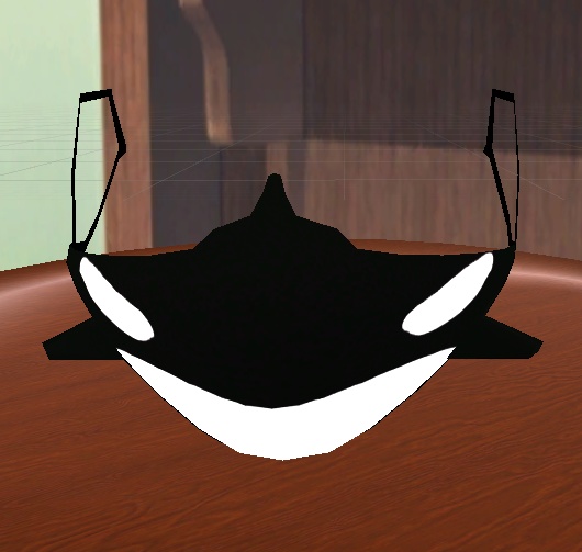 【3D小物】海のいきものマスク(3種)