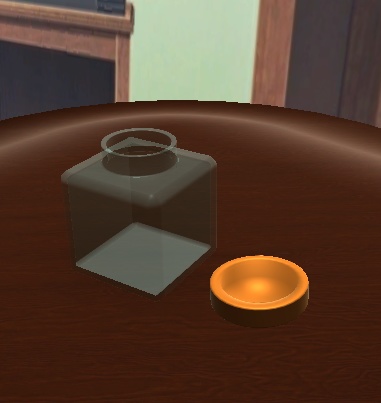 【3D小物】可愛いガラスのポーション