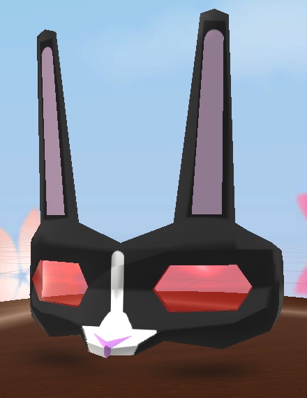 【3D小物】兎の仮面(改変用テクスチャ付き)