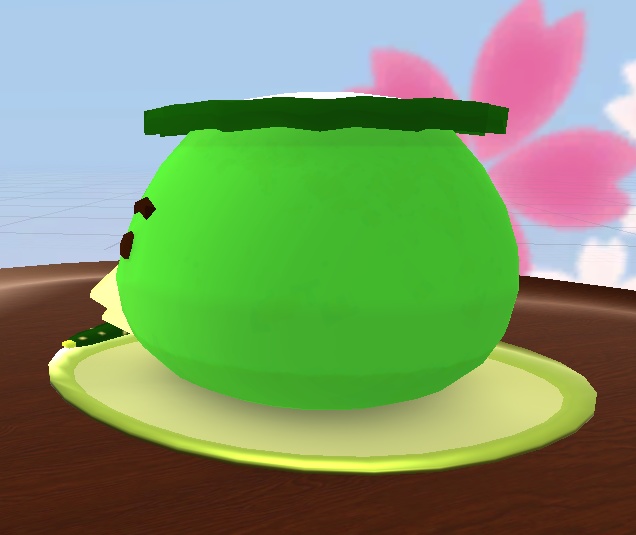 【3D小物】かっぱだんご