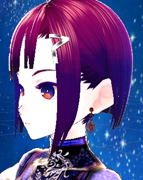 【3D小物】太陽と月のピアス