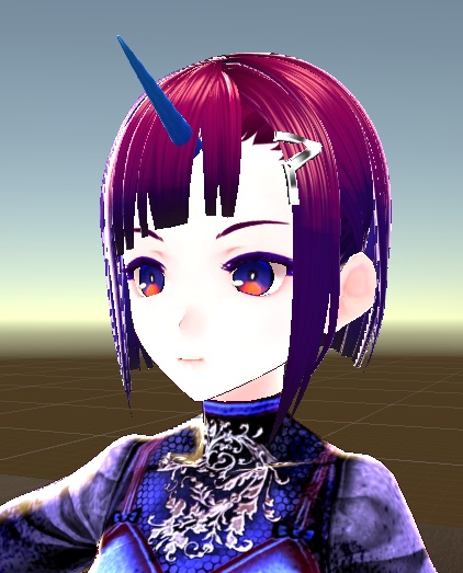 【3D小物】ユニコーンの角(改変用UV付き)