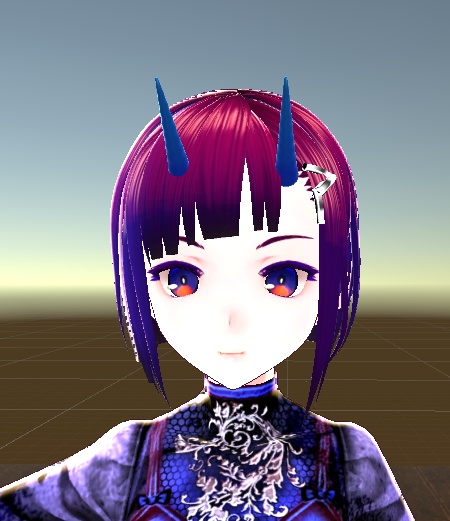 【3D小物】ユニコーンの角(改変用UV付き)