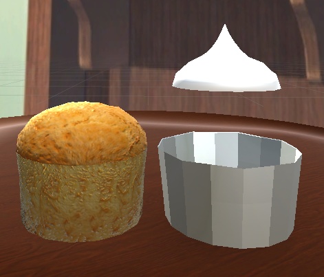 【3D小物】カップケーキ3種