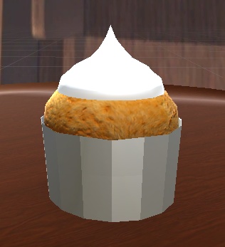 【3D小物】カップケーキ3種