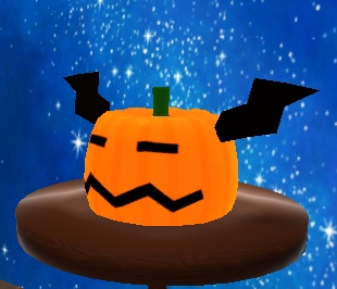 【3D小物】かぼちゃダルマ