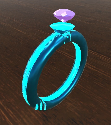 【3D小物】サイバーな指輪(腕輪)