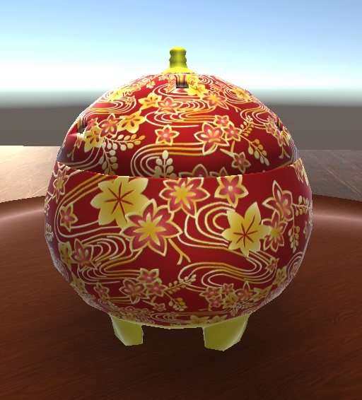 【3D小物】煌びやかな香炉