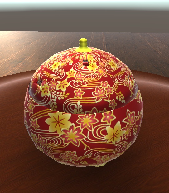 【3D小物】煌びやかな香炉