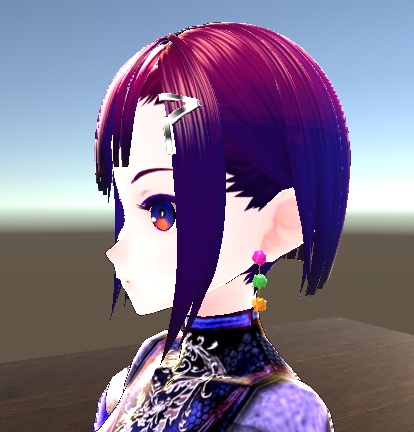 【3D小物】金平糖の耳飾り