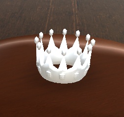 【3D小物】牛乳の冠(おまけ付き)